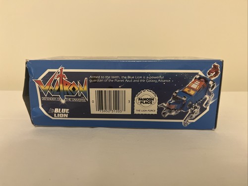 Vintage 1984 Panosh Place Voltron Defender Of The Universe Blue Lion W Box - Picture 6 of 14