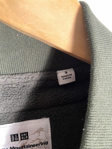 White Mountaineering x Uniqlo Full Zip Fleece Jacket Size Small - Picture 3 of 7