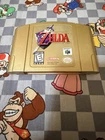 CLEAN Legend Of Zelda Ocarina of Time N64 Gold Collectors Edition Nintendo 64