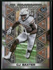 2024 Bowman University Best #EG-8 CJ Baxter Elements of the Game