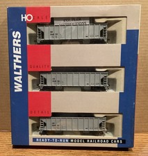 HO WALTHERS 932-34204 BALLAST HOPPER 3-PACK CONRAIL "NEW"