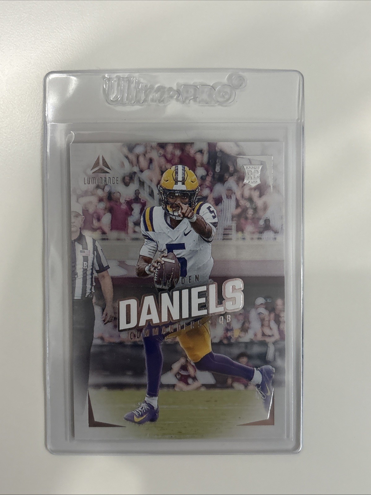 Jayden Daniels 2024 Luminance Rookie Card RC  (No.102)