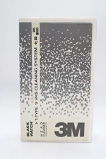 3M Black Watch VHS Head Cleaner T-Type Used Pre-Owned Cosmetic Wear See Pics