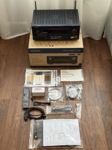 DENON AVR-X2600HDAB Dolby Atmos AirPlay2 Bluetooth WiFi 7.2 Netzwerk AV Receiver - Imagen 17 de 24