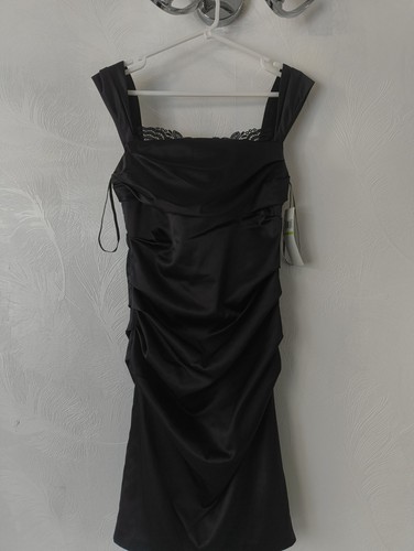 Suzi chin For Maggy Boutique, Women's Dress Black , Size 8 - Picture 2 of 8