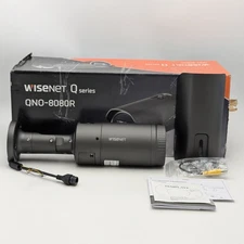 Hanwha Vision QNO-8080R Wisenet 5MP Outdoor Network Bullet Security Camera