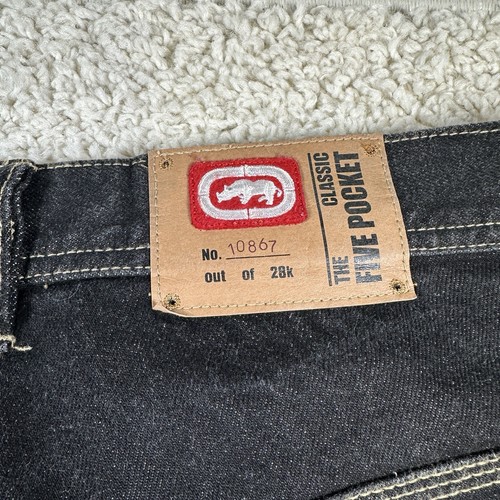 Streetwear Y2K Baggy Denim Shorts 2 Stück Größe 34 W Ecko/Air Jordan - Bild 11 von 22