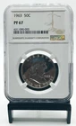 1963 NGC PF67 Proof Silver Ben Franklin Half Dollar 50c US White Coin