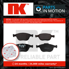 Brake Pads Set fits FORD COURIER 1.4 Front 99 to 02 NK 1355950 1360303 1763678