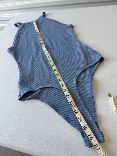 American Eagle Rippstrick Body, Medium, hellblau - Bild 7 von 8