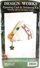 Paper Twist Craft Kit Design Works Crafts Card & Ornament CHRISTMAS ANGEL 