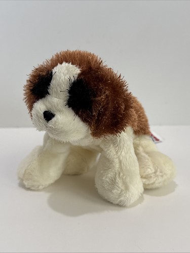Ganz Webkinz Lil-Kinz St Bernard HS012 Plush Stuffed Animal Puppy Dog No Code - Picture 1 of 9
