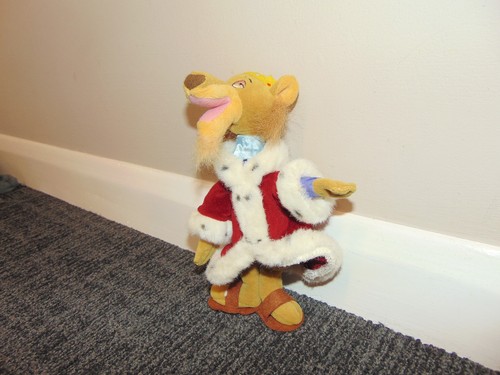 DISNEY STORE EXCLUSIVE ROBIN HOOD PRINCE JOHN 9" PLUSH BEAN BAG TOY VGC - Picture 10 of 16