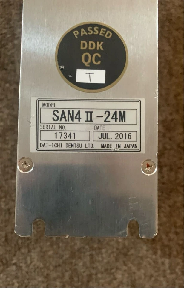 Daiichi SAN4 II-24M Servo Amplifier Driver Unused items stored in the warehouse - Image 2 of 4