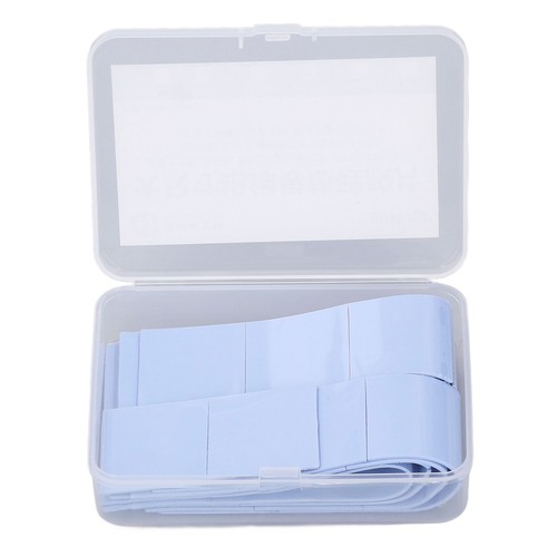 50 X Thermal Conductive Pads Silicone CPU Heat Conduction Sheet For Motherboard❤ - Afbeelding 16 van 23