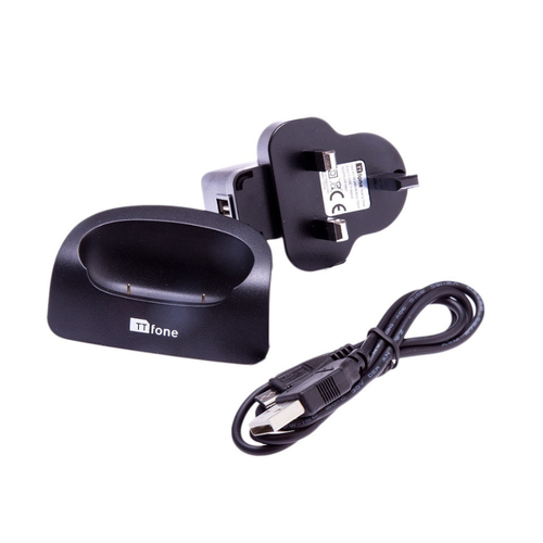 TTfone Spare Docking Cradle Desktop Charger Stand for TT220 Mobile - 第 1/1 張圖片