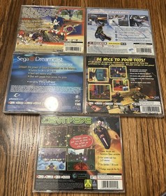 Sonic Adventure, Toy Commander, Rippin Riders, Centipede, Web Br(Sega Dreamcast)