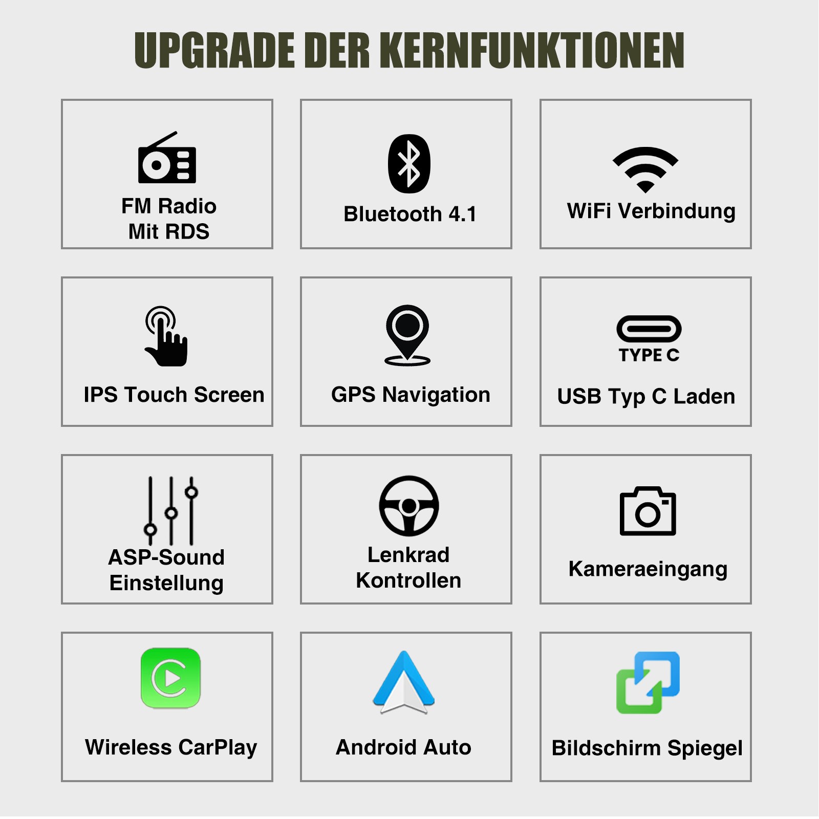 Für Audi A6 4B2 4B5 C5 1997-05 Android 14 Autoradio GPS NAVI BT WIFI RDS FM 64GB