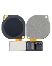 Replacement Home Button With Flex Compatible For Huawei P30 Lite (Black)