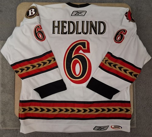 2005-06 AHL Binghamton Senators Andy Hedlund Game Worn Jersey size 58 - Picture 5 of 8