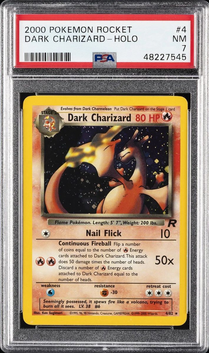Charizard Pokémon TCG Professional Sports Authenticator (PSA