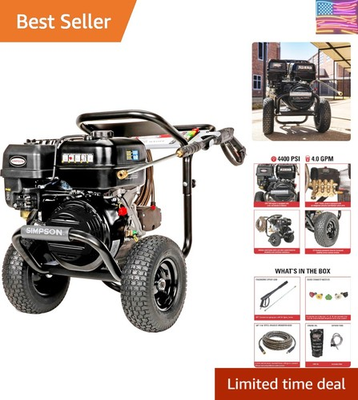 #ad PowerShot 4400 PSI Gas Pressure Washer 4.0 GPM High Performance Cleaning $1537.83