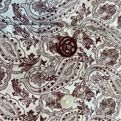 Camicia Wrangler Uomo M Medium Collezione George Strait Paisley Manica Corta - Foto 5 di 8