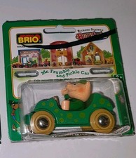 BRIO TRAIN RICHARD SCARRY  S Busytown MR. FRUMBLE and PICKLE CAR - NEW IN PACKAGE