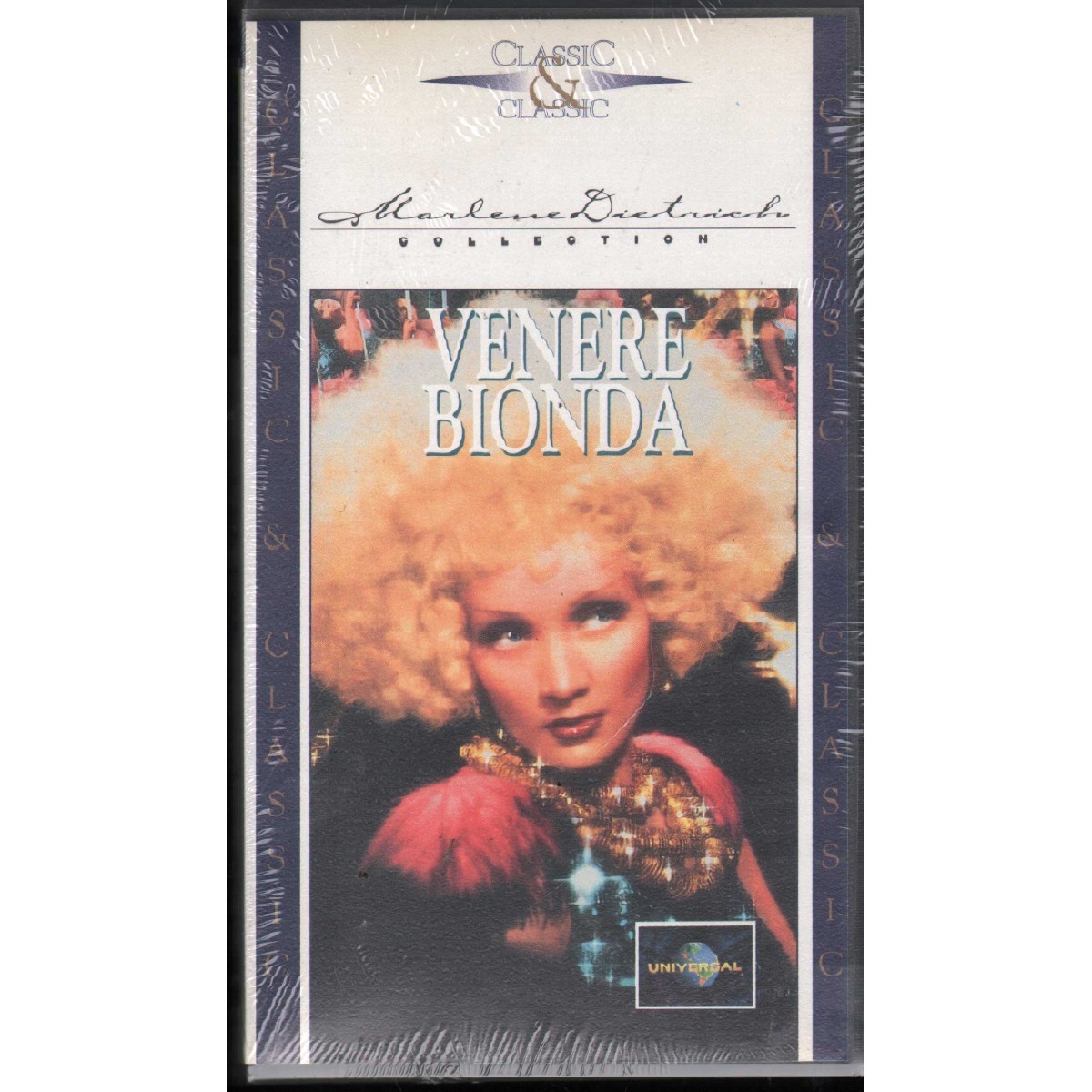 Venus Blonde VHS Josef Von Sternberg Univideo - UVS70397 Sealed