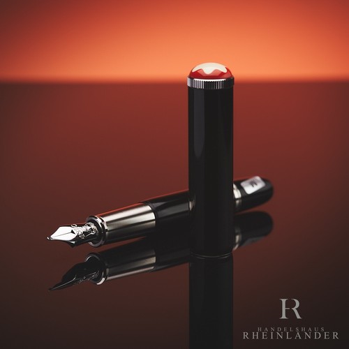 Montblanc Heritage Rouge et Noir Special Edition Baby Black Fountain Pen 127801 - Bild 4 von 7