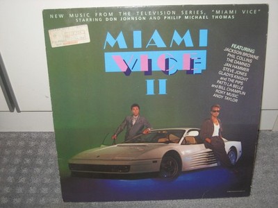 LP V.A. ''Miami Vice II  Soundtrack '', Rock/Pop der 80er!