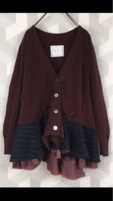 Sacai Wool Docking Knit Cardigan | eBay Sacai Wool Docking Knit Cardigan | eBay