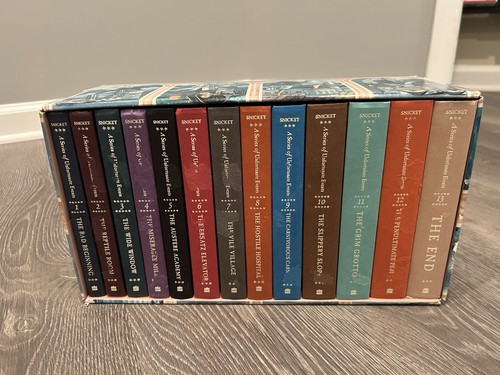 The Complete Wreck- A Series Of Unfortunate Events Boxed Set- Complete