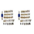 80 STÜCKE Klimaanlage Kern A / C R134A Kühlreifen Stammkerne Remover Tool