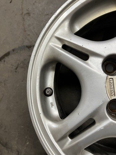 #63801 92-95 HONDA CIVIC OE USED WHEEL 14" 3821469 4X100MM - Picture 8 of 11