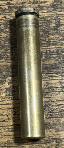 Original WW1 British Army SMLE Enfield Brass Oil Bottle - EFD Marked - Bild 3 von 3