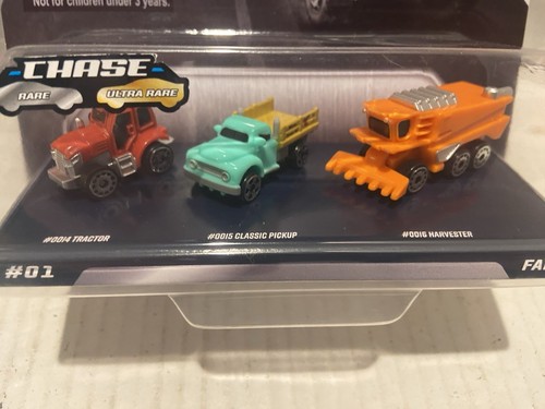 Micro Machines Construction Crew #04 & Farm #01 Hasbro WCT MOSC Series 1 & 2 - Picture 4 of 15