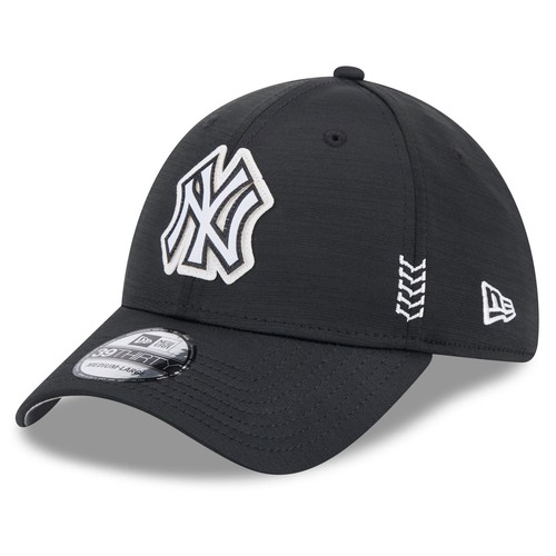 New Era Herrenmütze schwarz New York Yankees 2024 Clubhouse 39THIRTY Flex - Bild 1 von 6