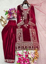 Salwar Party Kameez Pakistani Dress Wear Indian Bollywood Wedding Designer Suit