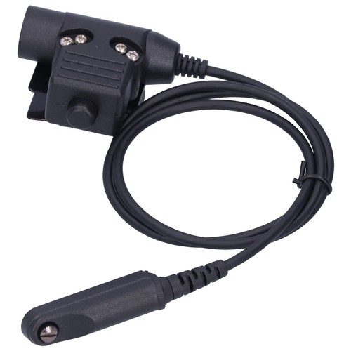 U94 Headset PTT Headphones U94 Cable Adapter Plug And Play PVC Clip Headset - Zdjęcie 2 z 12