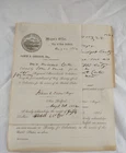 3 Original Civil War Documents 14th Massachusetts Infantry 1862 Michael Carter