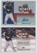 2021 Leaf Metal Draft State Pride Silver Mojo Jordan Lawlar #SP-JL1 Auto