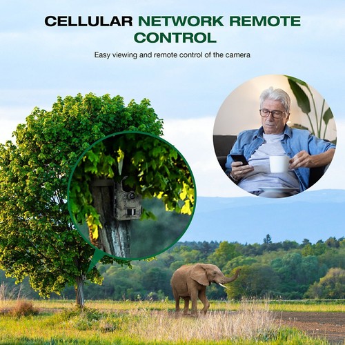 Campark 24MP 4G LTE Wireless Cellular Trail Camera Sends Picture to Cell Phone - Picture 2 of 15