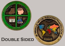 Geocaching All In One 2008 Trackable Challenge Coin J 9