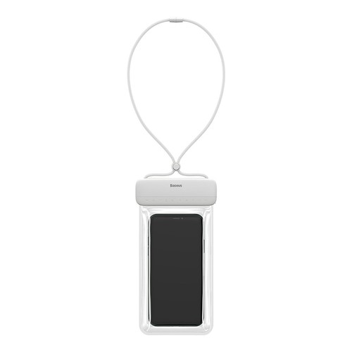 Etui Baseus AquaGlide BS-PC029 wodoodporne IPX8 z systemem Slide Lock - białe - Zdjęcie 2 z 8