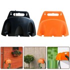 Efficient Hose Organization Sturdy Wall Mounted Hose Hanger Maximize Space