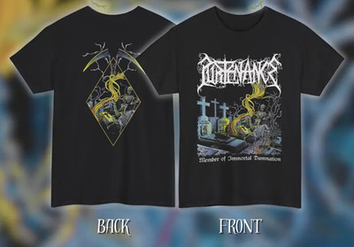 PURTENANCE   Member of Immortal Damnation Album Art   Premium Heavy Cotton
