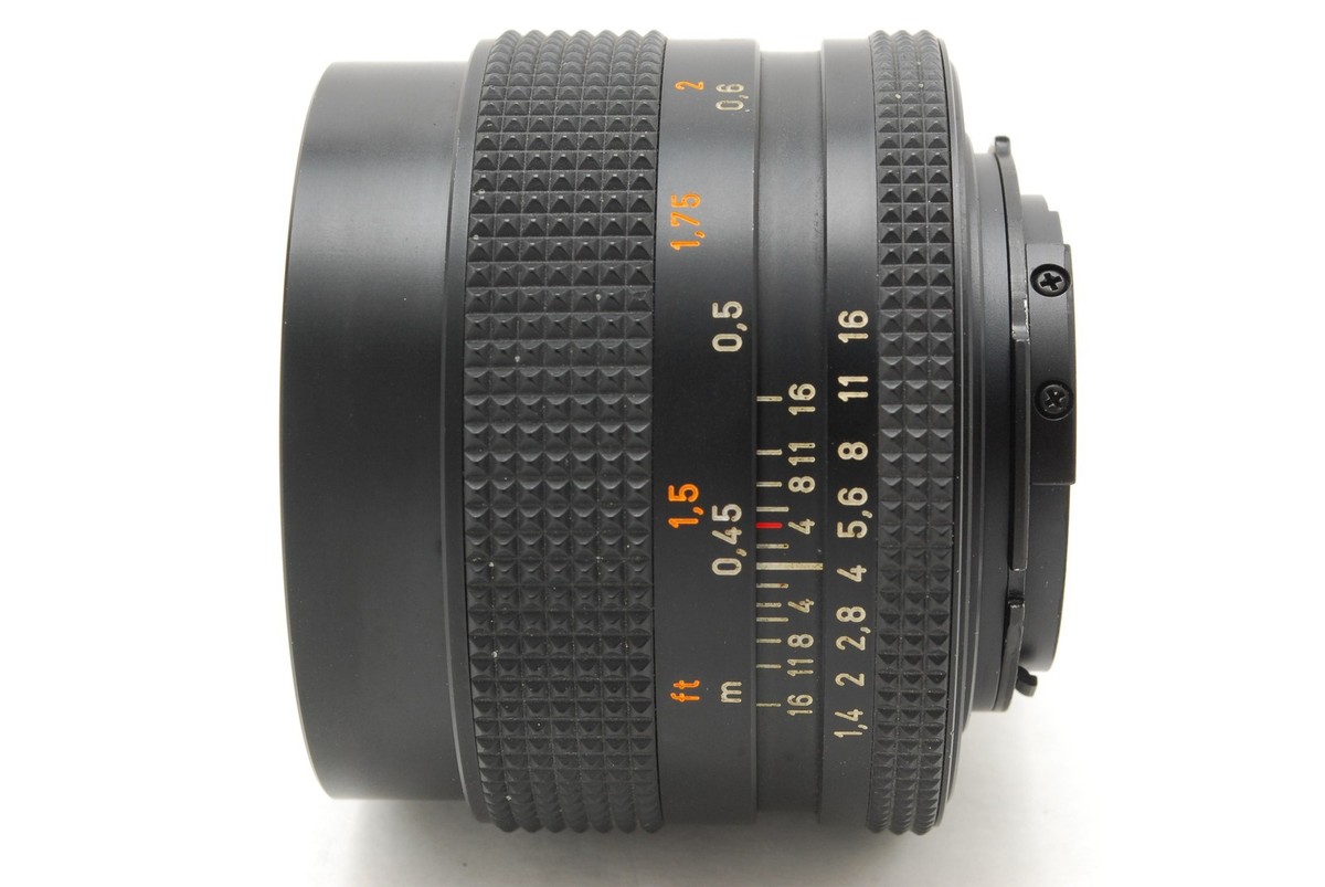 Contax Carl Zeiss Planar 50mm 1.4 AEJレンズ Near Mint] Contax Carl Zeiss Planar 50mm f/1.4 AEJ Lens C/Y