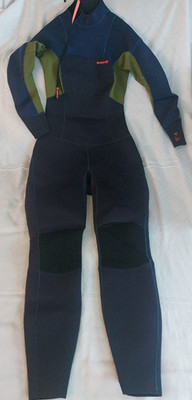 Decathlon Neoprenanzug Damen Einteilig 3/2 mm Rückenverschluss 500 OLAIAN