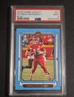 2019 Panini Legacy Patrick Mahomes II #51 Blue /25 PSA9